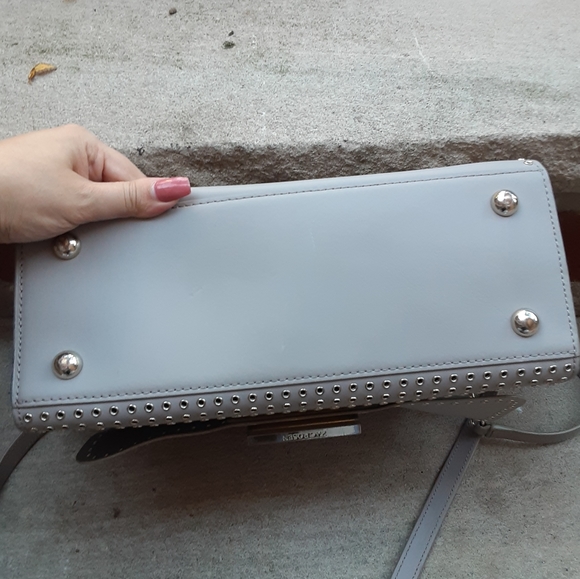 ZAC Zac Posen Grey Eartha tote with studs - Picture 3 of 8